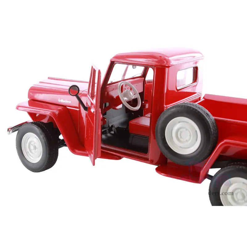 Welly NEX packaging front for 1:24 1947 Jeep Willys Pickup, age 8 plus