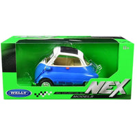 Thumbnail for Welly NEX 1:18 BMW Isetta 300 diecast model in original packaging