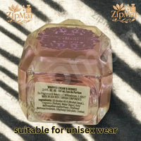 Thumbnail for Bottom of Whipped Cream and Berries Eau de Parfum bottle with 3.4 fl oz 100 mL label, Tru Fragrance and Beauty address and ingredients