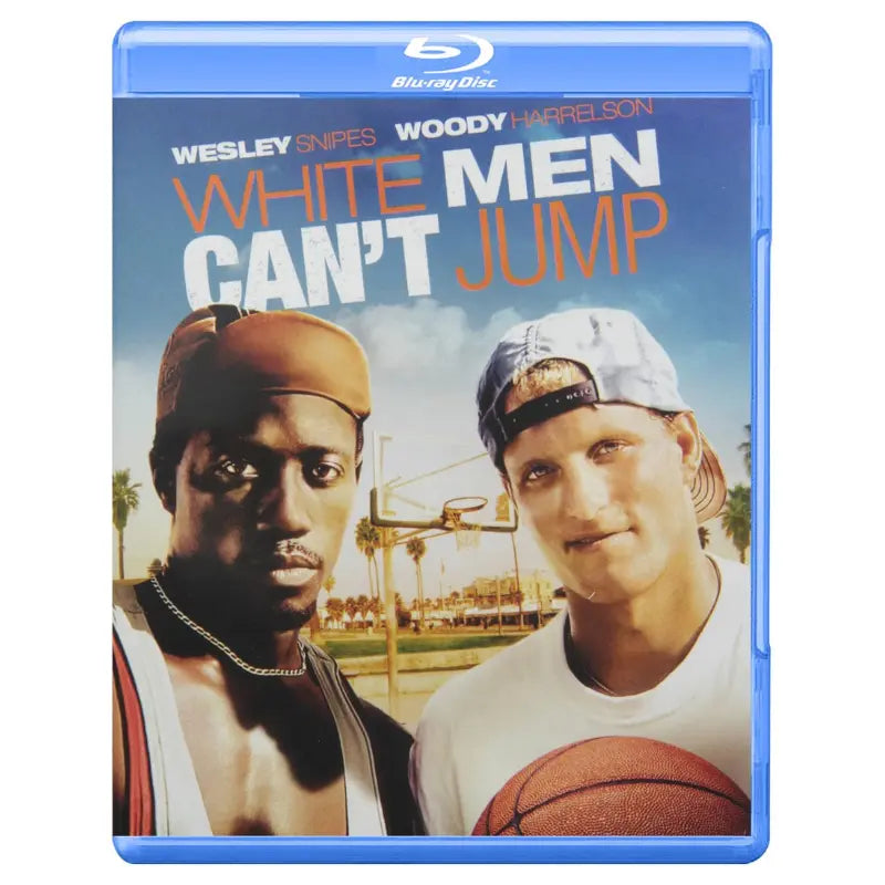White Men Can't Jump 1992 Blu-ray front cover featuring Wesley Snipes and Woody Harrelson