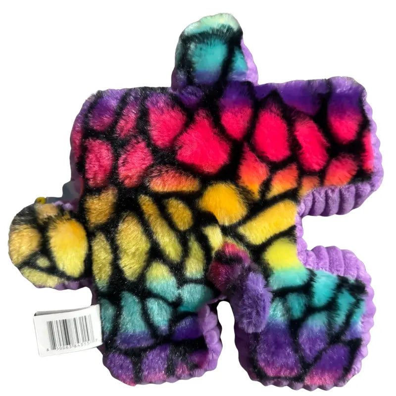 Back of YooZoo Puzzlez Riley Giraffe hangtag showing style number PA-P224083