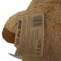 Thumbnail for Rear view of tan plush showing dark brown mane and iconic Fuggler butt buttonhole stitch line