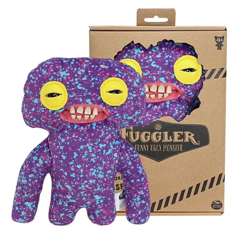 Zuru Fuggler Funny Ugly Monster Laboratory Misfits Edition kraft window box front purple variant ages 4 plus
